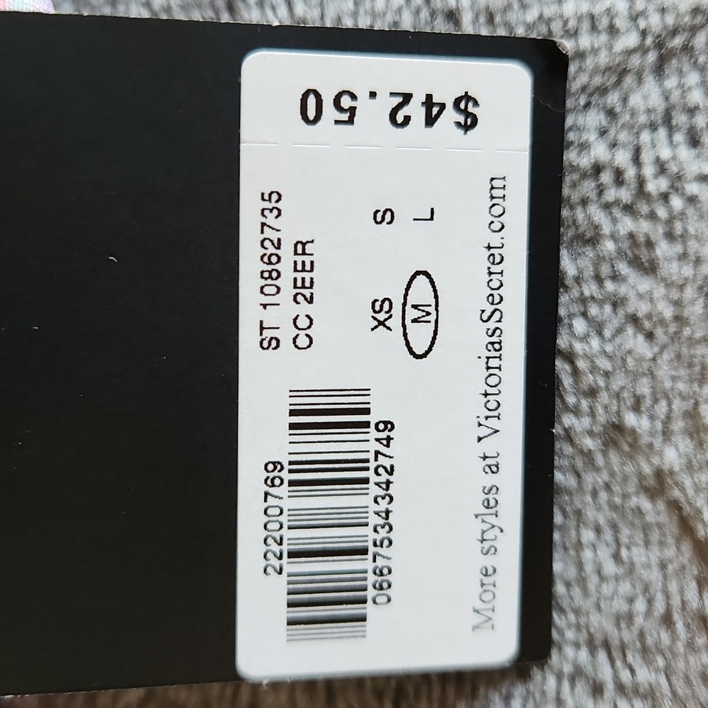 Victorias Secet, Women's, Sz M, NWT, with Hygienic Liner, Victorias  Tag on Back - Picture 11 of 11